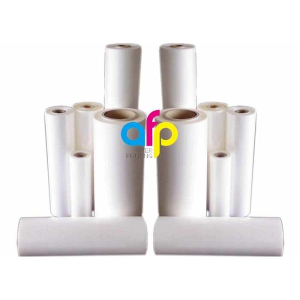 1020mm X 100m Matte Lamination Roll , 75 Mic Bopp Thermal Lamination Film