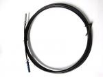 1M HFBR Plastic Optic Fiber cable , Optical Network Cable Black
