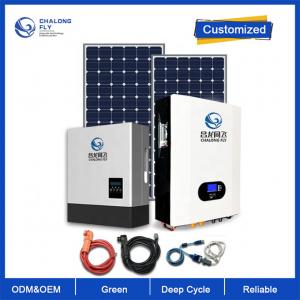  OEM ODM Home Solar Energy System Power Wall lifepo4 lithium battery 5Kw 7Kw 10Kw 20kw lithium battery packs Manufactures