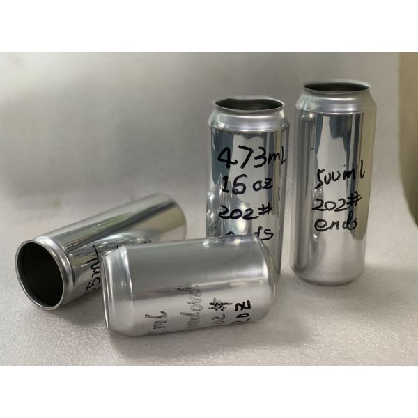 BPA Ni Plain 12oz Aluminum Beverage Cans For Beer Cider Coke