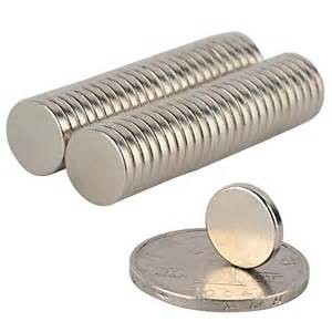 Cheap Zinc coating Nickel Coated Strong Powerful magnets Leather Bag Disc Magnets for wholesales