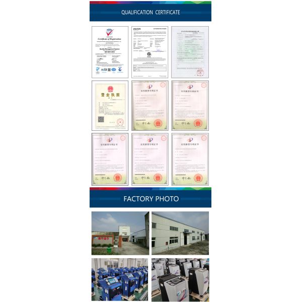 AC R134a R12 Air Conditioning Service Station Machine For Gas Recovery 15Micron