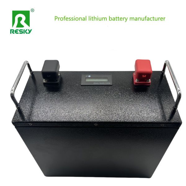 Solar Power Bank Lifepo4 Battery 25.6V 100Ah Lithium Iron Phosphate Battery Pack For Robots & AGVs