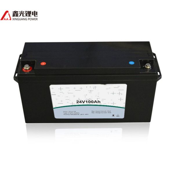 25.6V 300ah Rechargeable LiFePO4 Deep Cycle Marine Battery