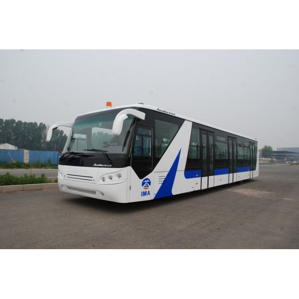 Customized 51 Passenger Vip Airport Shuttle Aero Bus 10600mm×2700mm×3170mm