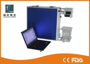 China 650nm Diode Fiber Laser Etching Machine With CE LCD Touch Industrial Printer on sale