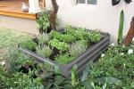 raised garden bed,ALDI &Kmart Choice raised garden bed 80x60x30 metal garden bed