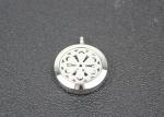 Essential Oil Stainless Steel Diffuser Locket Round Shape For Decoration