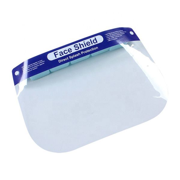 Medical Clear Plastic Face Shield , Protective Face Shield Increased Air Flow