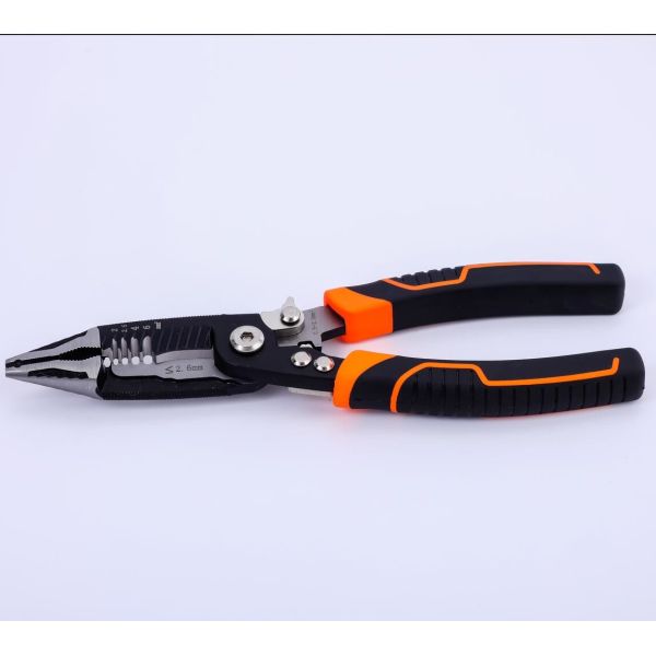 HRC62 Multifunction Pliers 15mm Cutting Blade Fast Harden Wire Cutting Wire Stripping Pliers