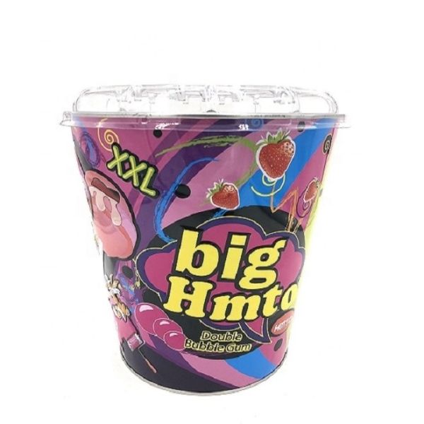 DADI Food Packaging Popcorn Cans 3.8L Metal Popcorn Bucket Custom Design Empty