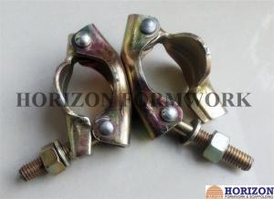  Q235 Steel Plate Scaffolding Accessories , Swivel Scaffolding Coupler Clamp Manufactures