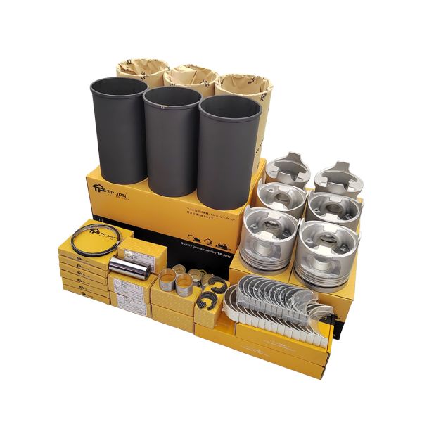 Engine cylinder liner piston kit designed for SUNORO 4HF1 4HE1 4HG1 6BG1 6HH1 6HK1 6BD1 excavator Isuzu engine components