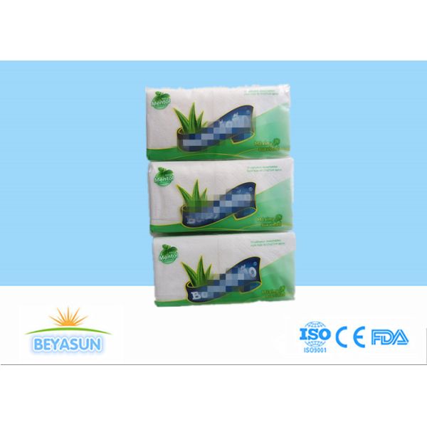 Facial Tissue Biodegradable 3ply Pocket Tissue Paper 205*210mm Dry wipes