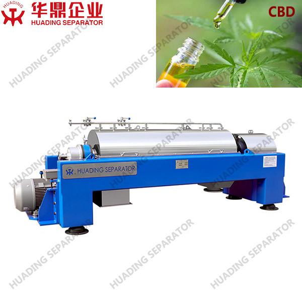 CBD Solid Bowl Decanter Centrifuge Separators 500l H Cannabidiol