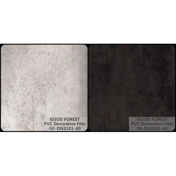 Wardrobes Marble PVC Film Grain With 0.25 - 0.60mm Thickness