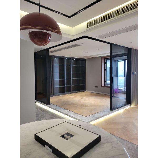 Stylish Custom Aluminium Sliding Doors With Fly Screen 1.2mm / 1.4mm / 2.0mm / 2.5mm