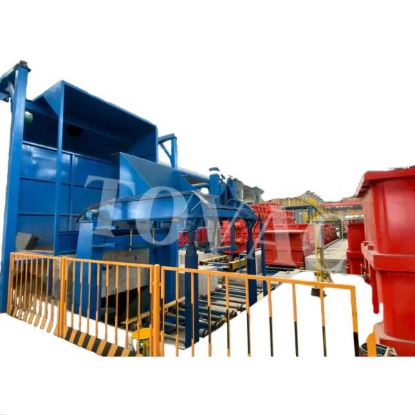 Reduced Finishing Recyclable Sand Usage  Lost Foam Casting Equipment  Customizable