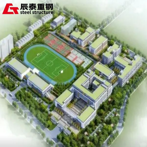 Modern Prefabricated Steel Structure Building High Rise Steel Beam Metal Buildings