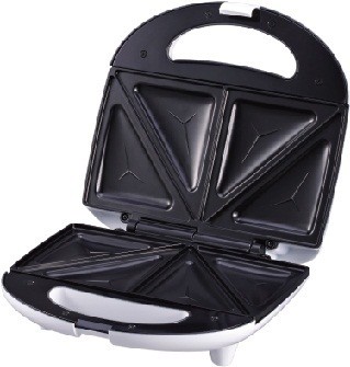 Waffle Maker Snack And Sandwich Maker With Optional Waffle / Donut / Cupcake Plates