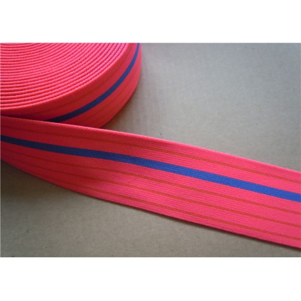 Dying Heavy Duty Elastic Webbing For Furniture , Hammock Webbing Straps for garment