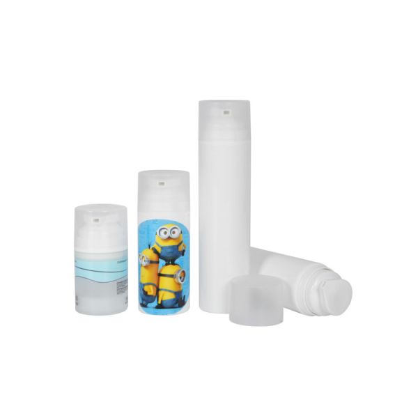 Plastic Lotion Travel Moisturizer Skincare Airless Dispenser Bottles