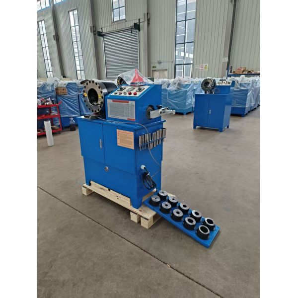 Dual Functionality Hydraulic Hose Crimping Machine with User-Friendly Design and High Efficiency for 6-51mm Crimping Range