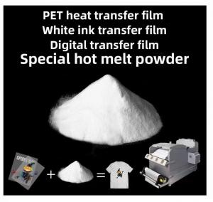  Fabric Dtf Powder Heat Transfer Printing Adhesive Hot Melt White Better Printer Manufactures